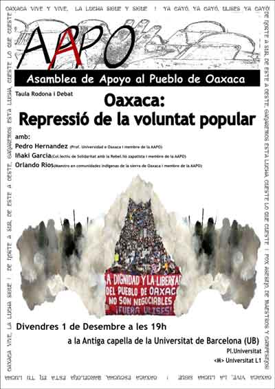 Debate sobre la represión en Oaxaca